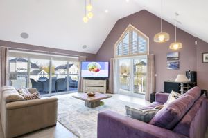 Living area with double aspect view- click for photo gallery